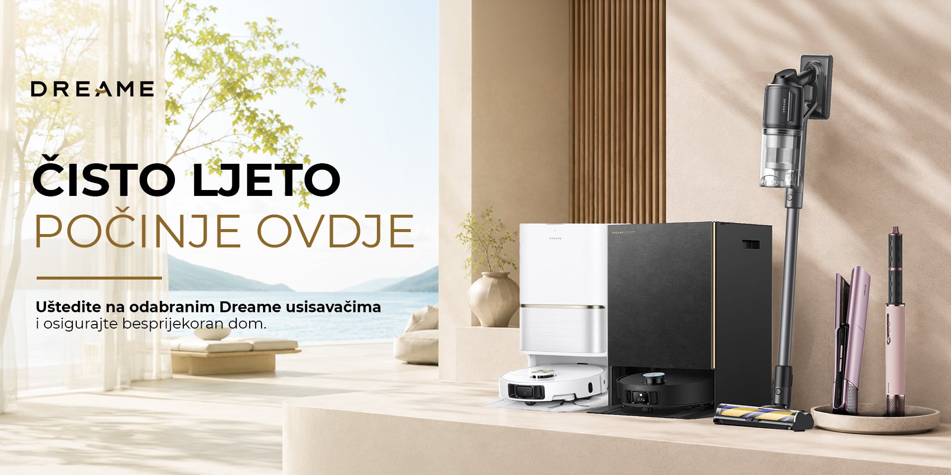 Dreame robotski usisavači na akciji 